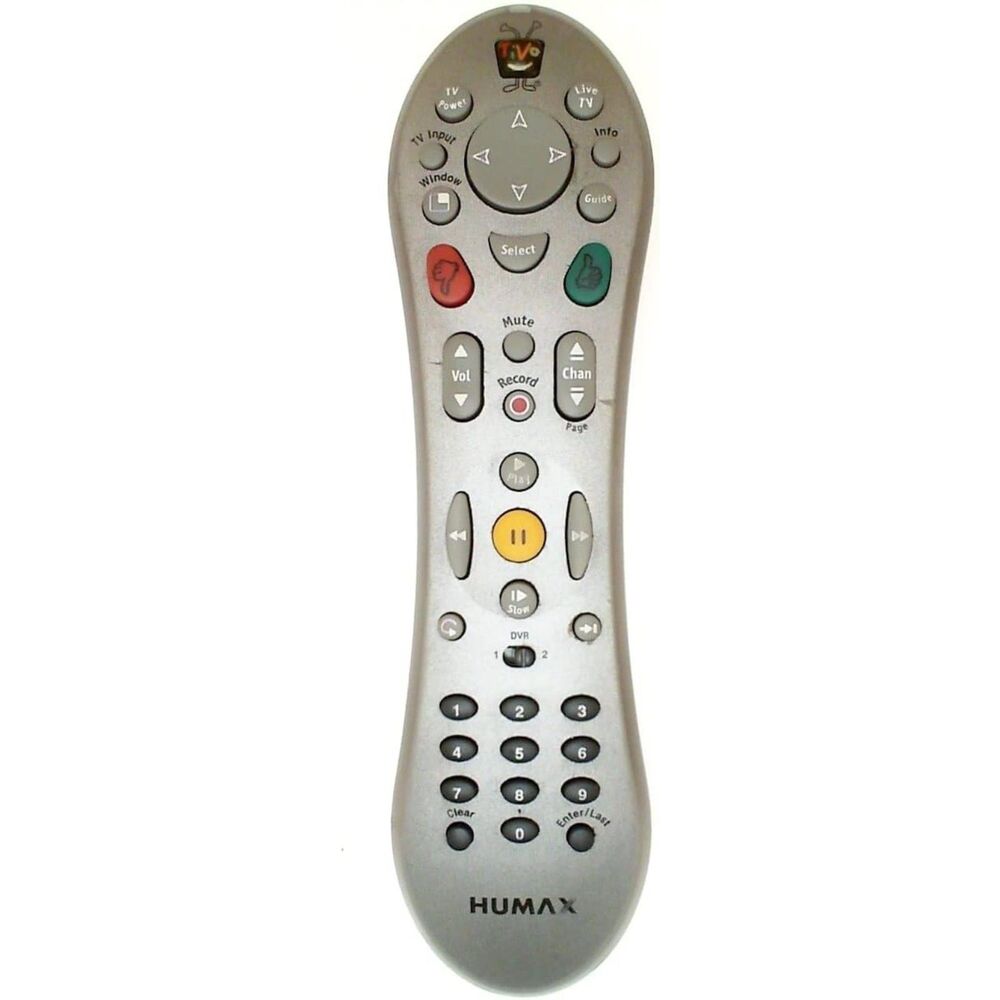 TiVo DVD Remote Control for Pioneer, Humax, and Toshiba TiVo DVRs